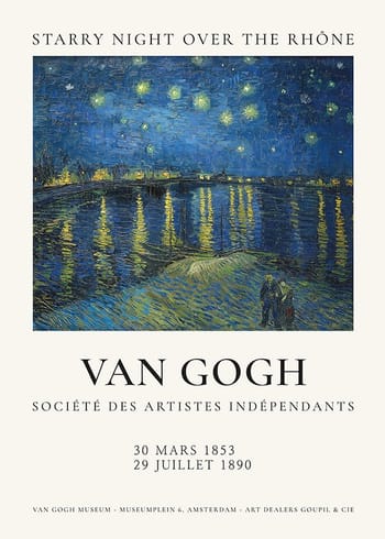 Plakat Van Gogh Starry Night